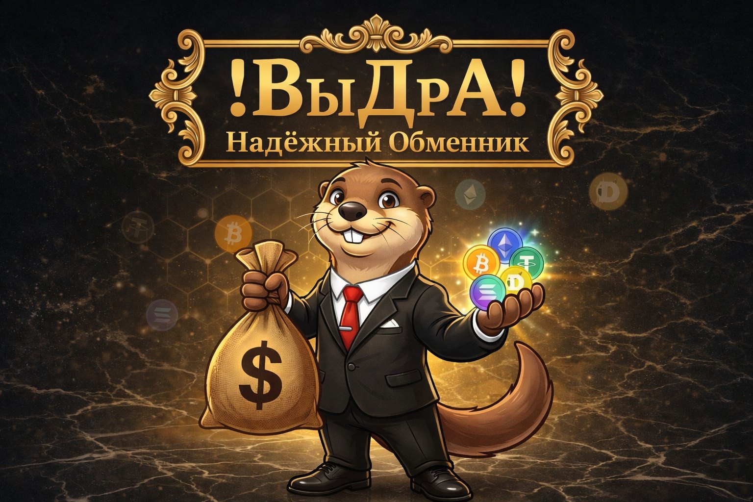ВыДрА — Надёжный обменник